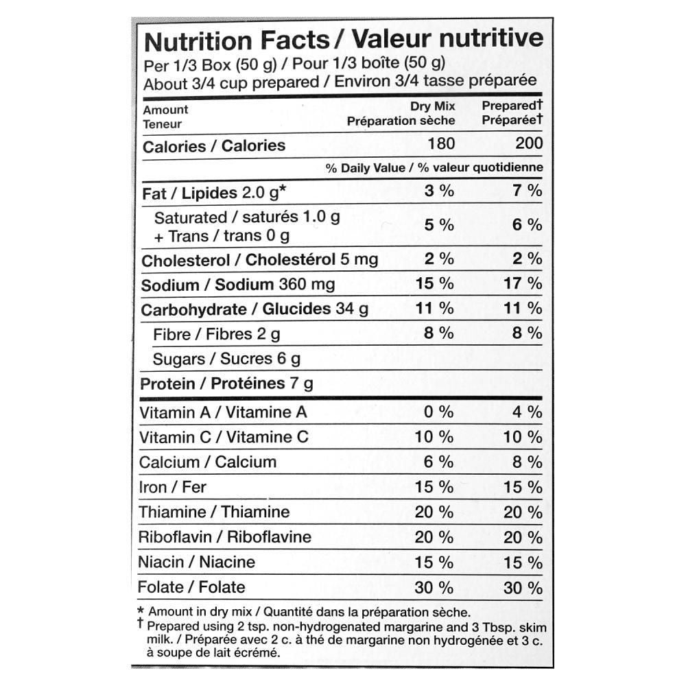 Kraft Dinner Simply Macaroni & Cheese, Three Cheese made with Cauliflower, 150g/5.3 oz., {Imported from Canada}